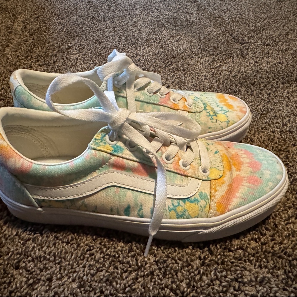 Colorful Vans Canvas Sneakers